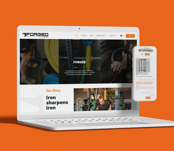 Forged Fitness Website Development