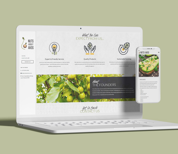 Nuts About Avos Website Development
