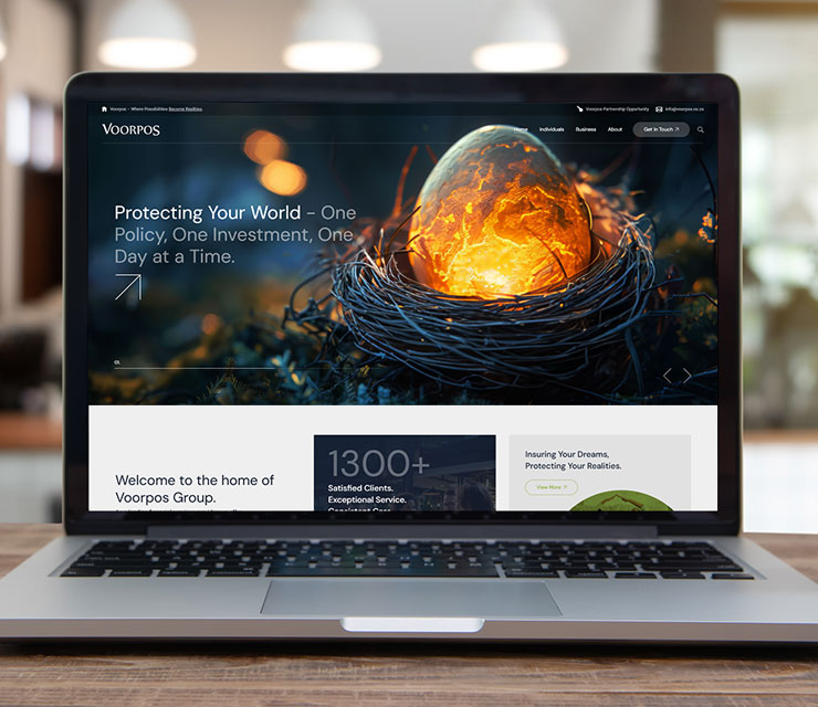Voorpos Website Development